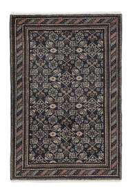 Ardebil Rug 70X105 Persian Wool Black/Brown Small Carpetvista
