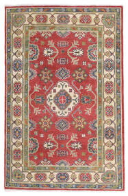122X183 Kazak Fine Rug Oriental Brown/Dark Red (Wool, Afghanistan) Carpetvista