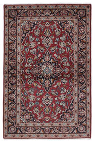 98X151 Tappeto Orientale Keshan Nero/Rosso Scuro (Lana, Persia/Iran) Carpetvista