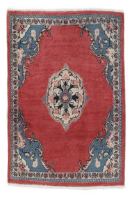  Sarouk Rug 68X96 Persian Wool Dark Red/Dark Grey Small Carpetvista