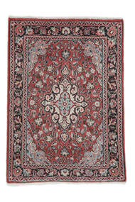 絨毯 ペルシャ ハマダン 68X97 ダークレッド/ブラック (ウール, ペルシャ/イラン)