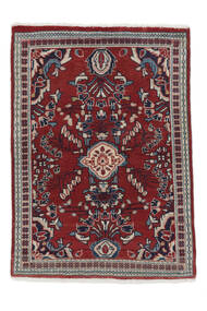 71X100 Hamadan Teppe Orientalsk Mørk Rød/Svart (Ull, Persia/Iran) Carpetvista