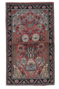  99X165 Medallion Small Hamadan Rug Wool, Carpetvista
