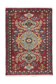  Orientalischer Turkaman Teppich 62X90 Dunkelrot/Braun Wolle, Persien/Iran Carpetvista