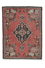Hamadan Rug 56X75 Dark Red/Black Wool, Persia/Iran Carpetvista