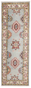  62X177 Medallion Small Kazak Fine Rug Wool, Carpetvista