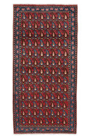  76X155 Medallion Small Mahal Rug Wool, Carpetvista