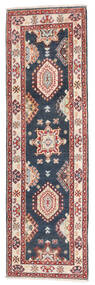  Kazak Fine Rug 61X197 Wool Dark Red/Black Small Carpetvista