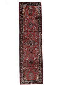 84X309 Lillian Orientalisk Hallmatta Mörkröd/Svart (Ull, Persien/Iran) Carpetvista