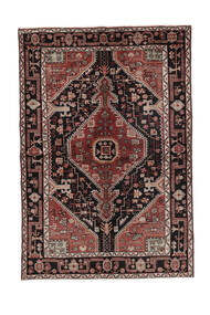  Toiserkan Rug 141X208 Persian Wool Black/Dark Red Small Carpetvista