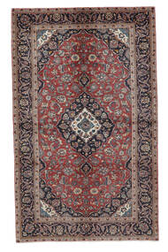  Oriental Keshan Rug 148X240 Brown/Dark Red Wool, Persia/Iran Carpetvista