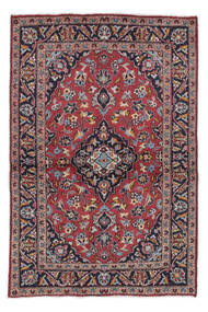  Persischer Keshan Teppich 99X148 Dunkelrot/Schwarz Carpetvista