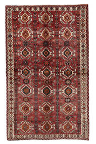 153X246 絨毯 オリエンタル カシュガイ ダークレッド/ブラック (ウール, ペルシャ/イラン) Carpetvista