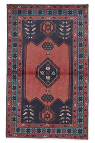 絨毯 オリエンタル クラルダシュト 97X163 ブラック/ダークレッド (ウール, ペルシャ/イラン)