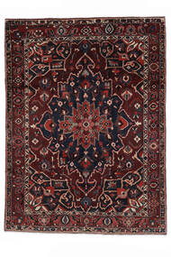  Persischer Bachtiar Teppich 225X300 Schwarz/Dunkelrot (Wolle, Persien/Iran)