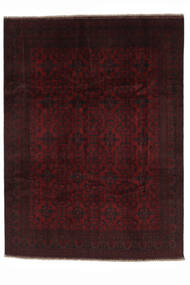 絨毯 オリエンタル アフガン Khal Mohammadi 250X339 ブラック 大きな (ウール, アフガニスタン)