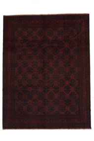 298X388 絨毯 オリエンタル アフガン Khal Mohammadi ブラック 大きな (ウール, アフガニスタン) Carpetvista