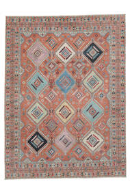  231X306 Medallion Large Kazak Fine Rug Wool, Carpetvista