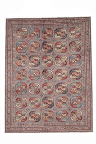 290X381 Tapete Kazak Fine Oriental Castanho/Vermelho Escuro Grande (Lã, Afeganistão) Carpetvista