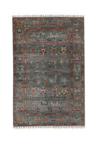Shabargan Rug 101X156 Black/Brown Wool, Afghanistan Carpetvista