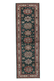 76X239 絨毯 カザック Ariana オリエンタル 廊下 カーペット ブラック/茶色 (ウール, アフガニスタン) Carpetvista
