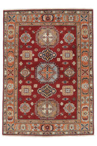  Kazak Fine Rug 143X205 Wool Brown/Dark Red Small Carpetvista