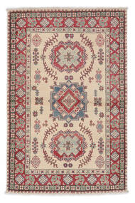  Oriental Kazak Fine Rug 103X155 Brown/Dark Red Wool, Afghanistan Carpetvista