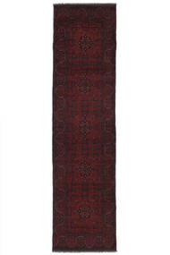  Afghan Khal Mohammadi Rug 75X288 Wool Black Small Carpetvista
