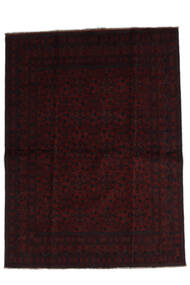 Afghan Khal Mohammadi Rug 174X232 Black Wool, Afghanistan Carpetvista