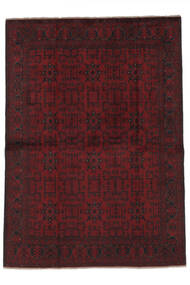 Afghan Khal Mohammadi Teppe 169X236 Svart/Mørk Rød Ull, Afghanistan Carpetvista