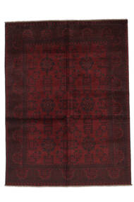絨毯 オリエンタル アフガン Khal Mohammadi 150X199 ブラック (ウール, アフガニスタン)