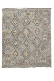  159X184 Small Kilim Afghan Old Style Rug Wool, Carpetvista