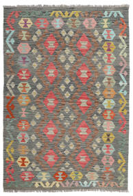  125X179 Small Kilim Afghan Old Style Rug Wool, 