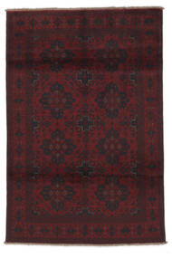 101X152 Afghan Khal Mohammadi Rug Oriental Black/Dark Red (Wool, Afghanistan) Carpetvista