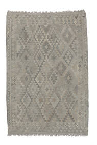  Kilim Afghan Old Style Tappeto 120X180 Di Lana Giallo Scuro/Grigio Scuro Piccolo Carpetvista