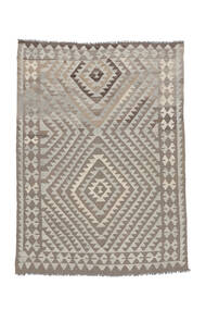 絨毯 オリエンタル キリム アフガン オールド スタイル 155X213 茶色/オレンジ (ウール, アフガニスタン)