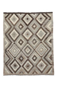 絨毯 オリエンタル キリム アフガン オールド スタイル 163X202 オレンジ/茶色 (ウール, アフガニスタン)