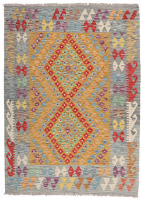  128X178 Small Kilim Afghan Old Style Rug Wool, Carpetvista