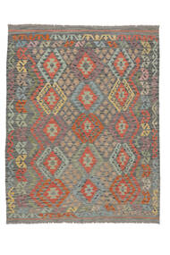  160X202 Kilim Afghan Old Style Rug Wool, Carpetvista