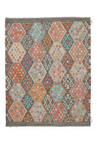 157X198 絨毯 キリム アフガン オールド スタイル オリエンタル ダークイエロー/茶色 (ウール, アフガニスタン) Carpetvista