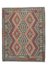  157X195 Small Kilim Afghan Old Style Rug Wool, Carpetvista
