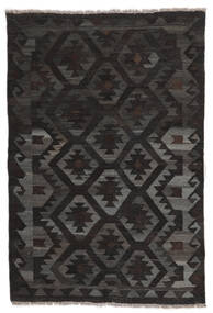  Kilim Ariana Rug 104X155 Wool Black Small Carpetvista