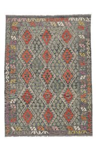 174X236 Kilim Afghan Old Style Rug Oriental Dark Yellow/Brown (Wool, Afghanistan) Carpetvista