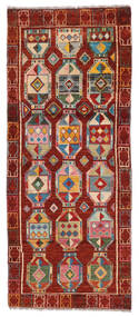  Moroccan Berber - Afghanistan 86X206 Tummanpunainen/Ruskea Carpetvista