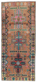  Moroccan Berber - Afghanistan 83X196 Wool Rug Brown/Black Small Carpetvista