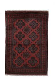 103X152 Tapete Afegão Khal Mohammadi Oriental Preto/Vermelho Escuro (Lã, Afeganistão) Carpetvista