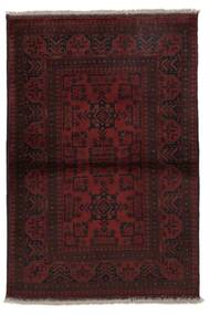98X145 Afghan Khal Mohammadi Teppich Orientalischer Schwarz (Wolle, Afghanistan) Carpetvista