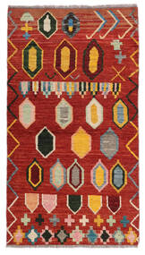 Moroccan Berber - Afghanistan 81X185 Tummanpunainen/Ruskea Carpetvista