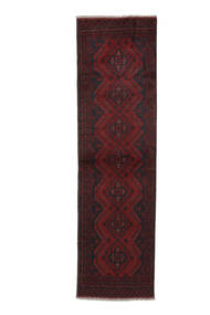  Afghan Khal Mohammadi Rug 79X283 Wool Black Small Carpetvista