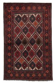  Afghan Khal Mohammadi Rug 93X155 Wool Black/Dark Red Small Carpetvista